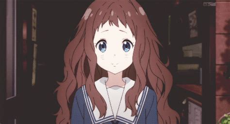 Anime girl with brown hair and blue eyes pictures. Who are some (female) brown and curly haired anime ...
