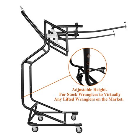 Buy Hooke Road Hardtop Removal Lift Cart Movable Top Holder Rack For