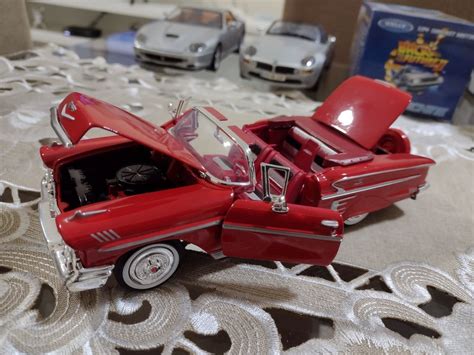 Miniatura Chevy Impala Convers Vel Escala Metal Produto