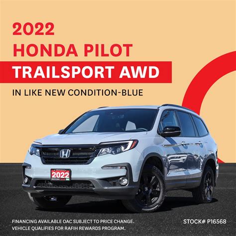 1000x10002022 Honda Pilot Trailsport Awd Midtown Honda