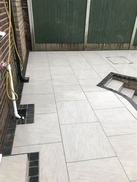 In the second row, there must be 3 smooth quartz. Quartz Gris Smooth Stone Effect Porcelain Paving Slabs ...