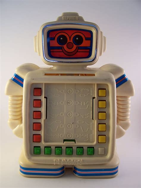 Vintage Alphie Ii Robot Toy 80s Childhood Toys Childhood Memories