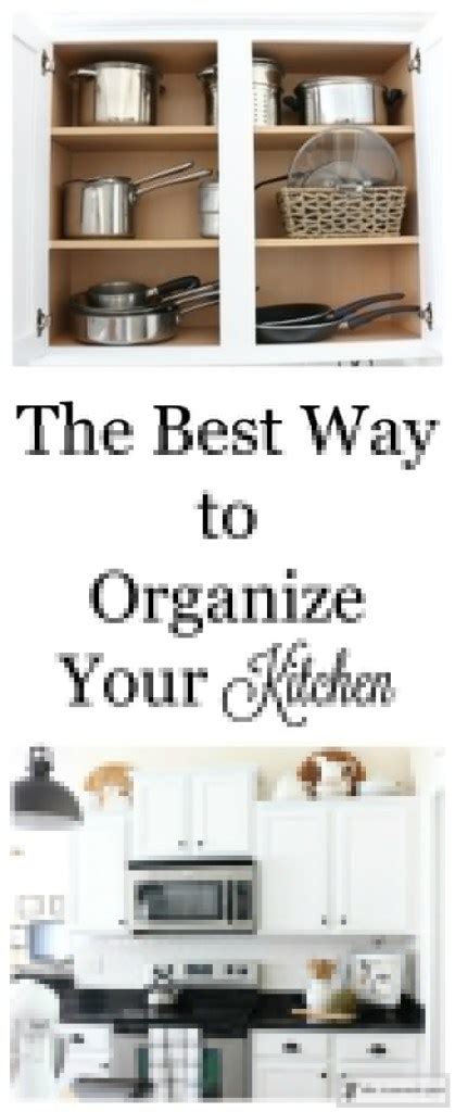Corner kitchen cabinet space can be easily increased with these simple tips. The Best Way to Organize Your Kitchen - The Crowned Goat