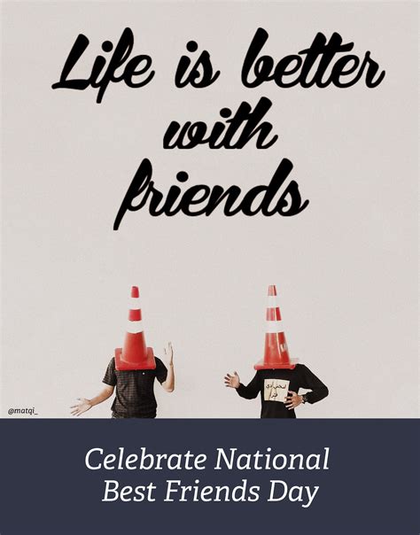 June 8 celebrates national best friends day, a day to honor that one special person you call your best friend. 6 Best Friend Quotes to Celebrate National Best Friends Day