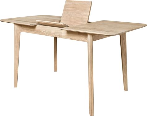 Nordicstory Extendable French Dining Table Solid Oak Nordic Or