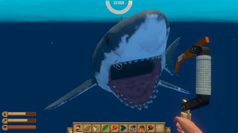 How Raft S Shark Feeds Its Survival Game Rockpapershotgun