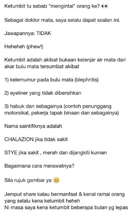 Pembengkakan getah bening di bagian leher bisa saja tidak terlihat, namun ketika diraba akan terasa benjolan yang minimal sebesar kacang polong di bawah kulit leher. Doktor Ini Kongsi Cara Mudah Merawat Mata Ketumbit Hanya ...