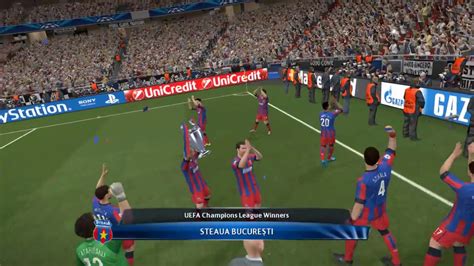Lacatus kämpft an allen fronten. PES 2014 UEFA Champions League Final Steaua Bucharest vs ...