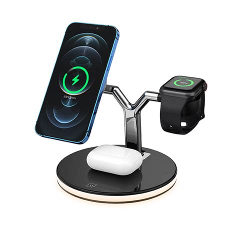Magsafe 3 In 1 Wireless Charger For Iphone 12 Airpods Pro Apple Watch丨