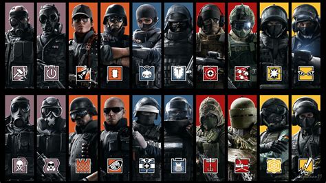 Rainbow Six Siege Operators Wallpaper Rrainbow6