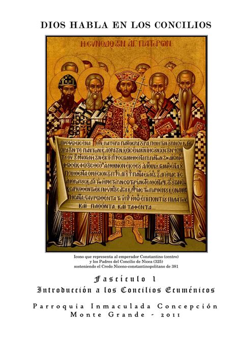 Introducción A Los Concilios Ecuménicos