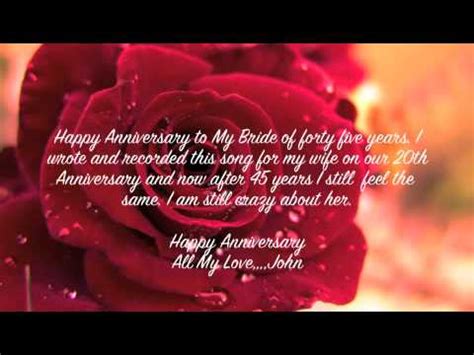 Marriage is getting to have a sleep over with your best friend every night of the week. Anniversary Song To My Wife - YouTube