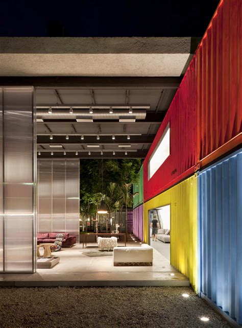Shipping Container Homes And Buildings Iso Container Building In Brazil
