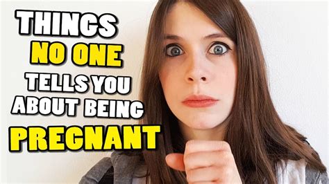 Things No One Tells You About Being Pregnant YouTube