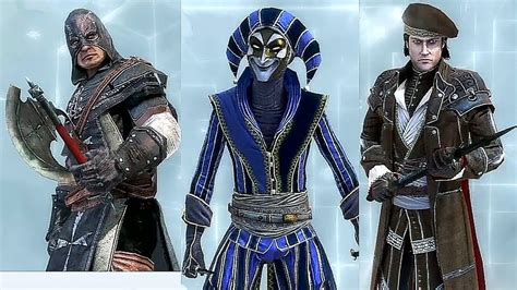 Elite Gear Assassin S Creed Brotherhood Multiplayer Character Costumes