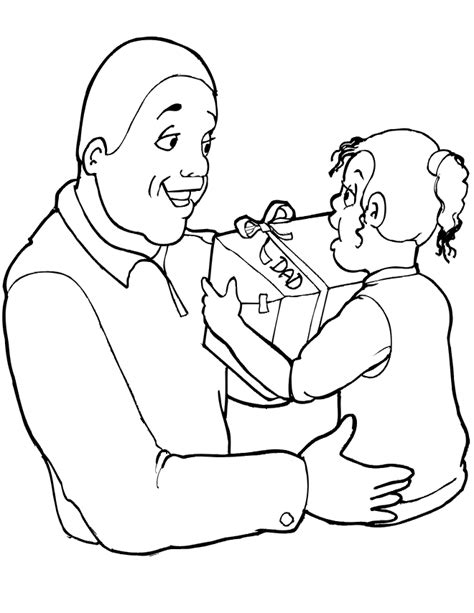 Fathers Day 2 Coloring Page