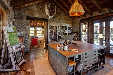 10 Rustic Home Office Ideas