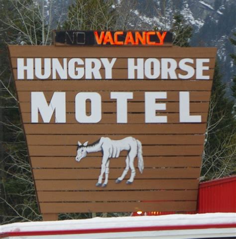 Hungry Horse Motel In Hungry Horse Montana Photo By Robin Ritter
