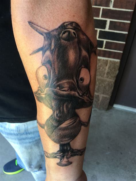 My New Oddworld Tatto Munch Done By Chase Dryden 15th Street