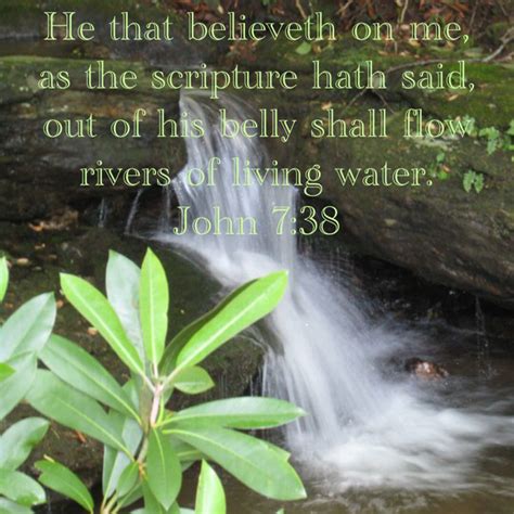 Pin By Mignon Long On Words To Live By Rivers Of Living Water