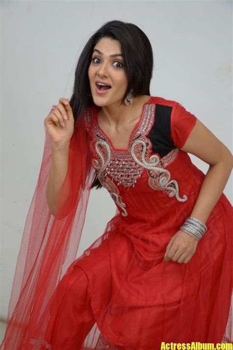 Actress Sakshi Chaudhary Long Hair In Red Dress 4 Actress Album