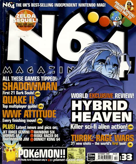 N64 Magazine October 1999 Magazine Computing History