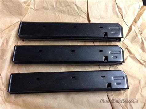3 Colt 9mm Factory 32rd Steel Mags For Sale At