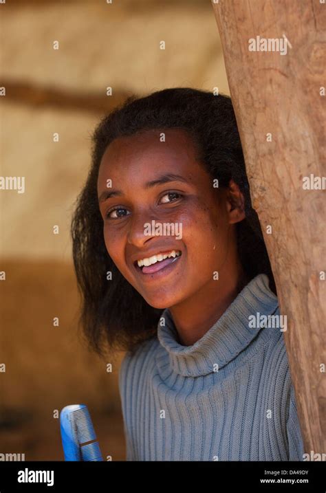 Eritrean Teenager Senafe Eritrea Stock Photo Alamy