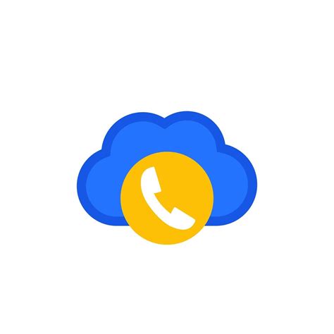 Voip Telephony Icon On White 2565660 Vector Art At Vecteezy