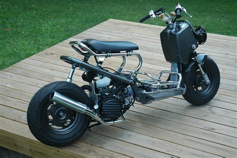 One fellow ruckus rider, was like macgyver and made their own. DSC_3964 Honda Ruckus | Micheline Boppers, RPM exhaust ...