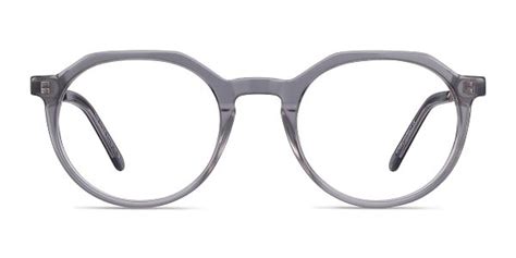 The Cycle Fashionable Gray Hued Glasses Eyebuydirect Eyeglasses