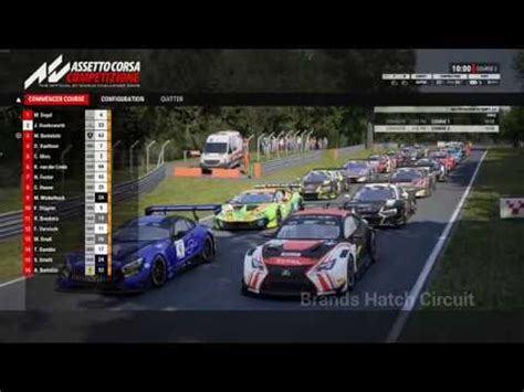Assetto Corsa Competizione 1st Race Free Week End YouTube