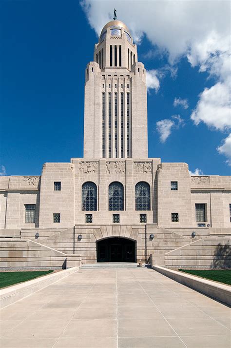 Nebraska State Capitol Building Photography By Art Whitton