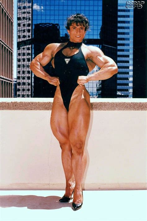 Tina Lockwood Muscle Girls Retro Fitness Body Building Women