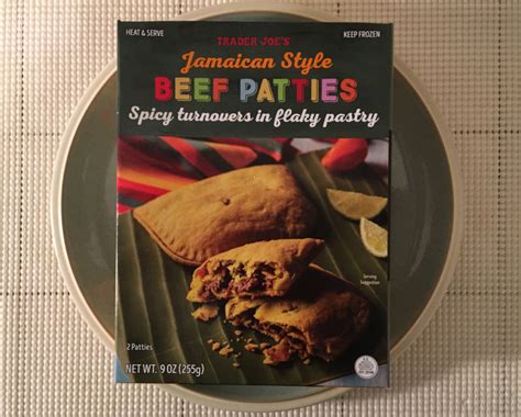 Trader Joe S Jamaican Style Beef Patties Spicy Turnovers In Flakey Pastry Review Freezer