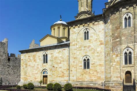 Monastero Medievale Di Manasija Sumadija E Serbia Occidentale