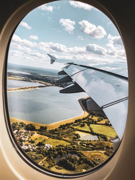 Airplane Window Seat View · Free Stock Photo
