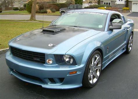 Windveil Blue 2005 Saleen S281 Sc Ford Mustang Coupe