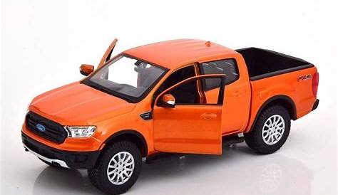 Maisto 31521OR Copper Orange 2019 Ford Ranger 1/27 Scale Diecast Model