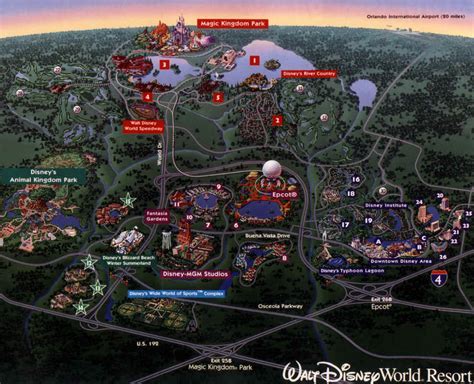 Walt Disney World Attractions Orlando Florida