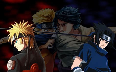Naruto Vs Sasuke Wallpaper Images For Free Wallpaper Gambar Naruto Vs
