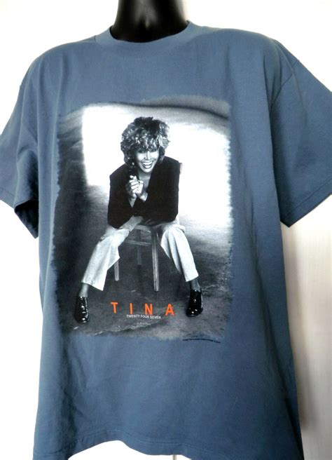 Tina Turner 247 2000 Tour T Shirt Size Xl