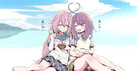 Ayano Toki Nadeshiko Kagamihara Yuru Camp 土岐綾乃ちゃんおしるこ好きそう。 Pixiv