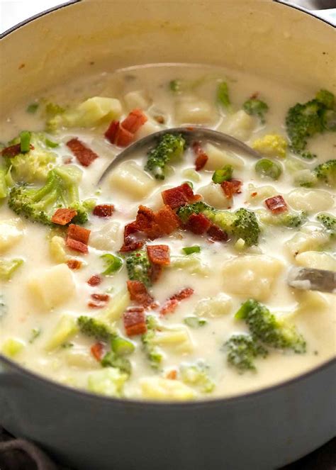 Broccoli And Potato Soup Yummy Recipe