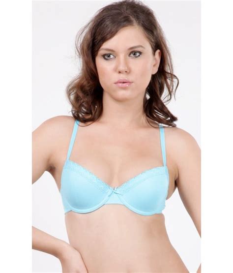 Buy Triumph Blue Push Up Bra Online At Best Prices In India Snapdeal