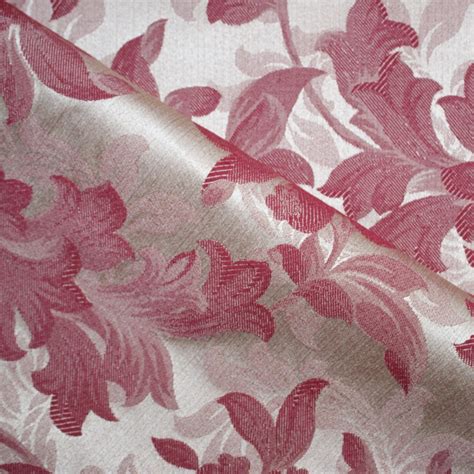 In this article, i'm going to talk about upholstery fabric types to give you some information that you can know about. Elegant Floral Red And Pale Gold Damask Curtain and ...