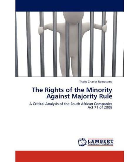 The Rights Of The Minority Against Majority Rule Buy The Rights Of The