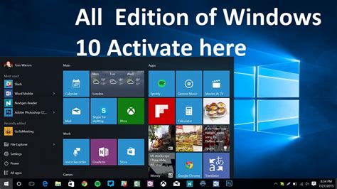 Activate Windows 10 In Just A Minute Without Product Key Youtube