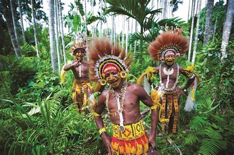 Papouasie Nouvelle Guinée Voyages Cartes
