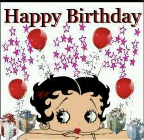 Pin By Maria Chandler On Betty Boop Happy Birthday Betty Boop Betty Boop Birthday Boop